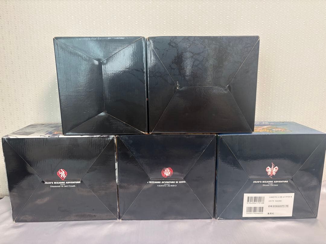 ジョジョの奇妙な冒険 文庫版 1-6部全巻＋ポストカード