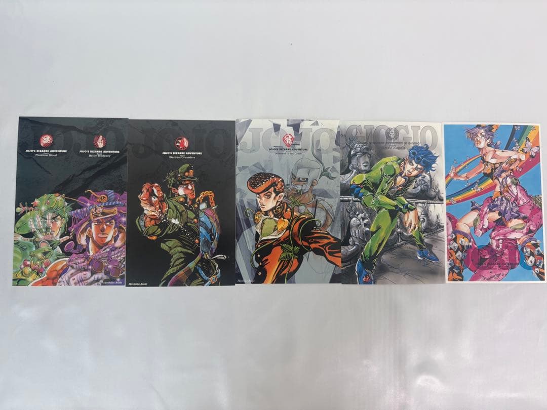 ジョジョの奇妙な冒険 文庫版 1-6部全巻＋ポストカード