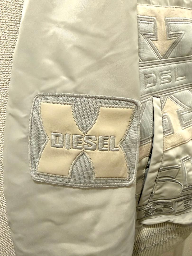 ぴ*お様 Diesel ディーゼル ジャケット J-BULC-PATCH 白　S