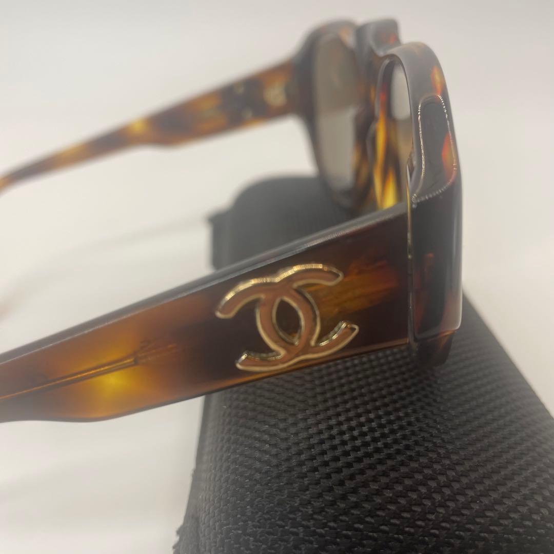 専用❗️CHANEL シャネル べっ甲柄 ココマーク サングラス レディース