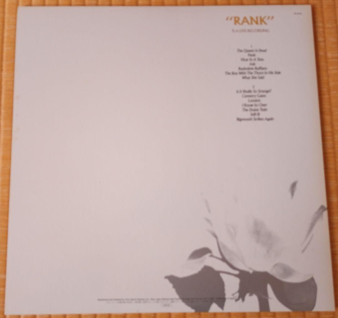 日本盤LPレコード　THE SMITHS　ザ・スミス　ライブアルバム　当時物！