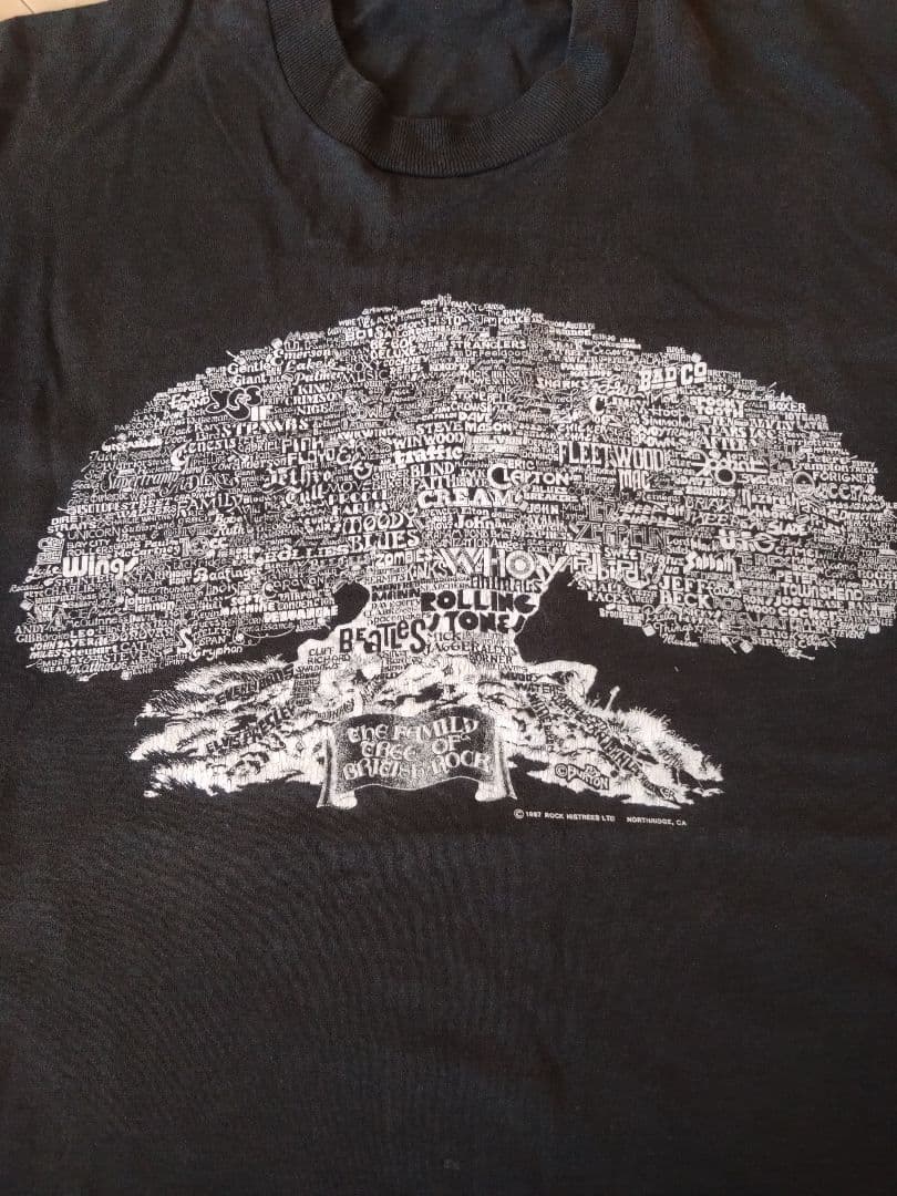 87年 The Family Tree of British ヴィンテージＴ