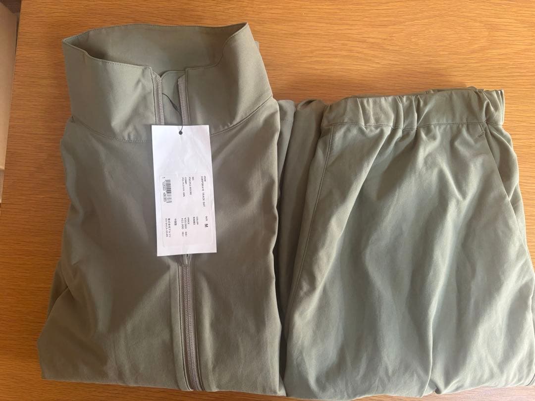 フレッシュサービス CORPORATE TRACK SUIT KHAKI M