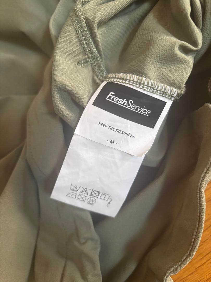フレッシュサービス CORPORATE TRACK SUIT KHAKI M