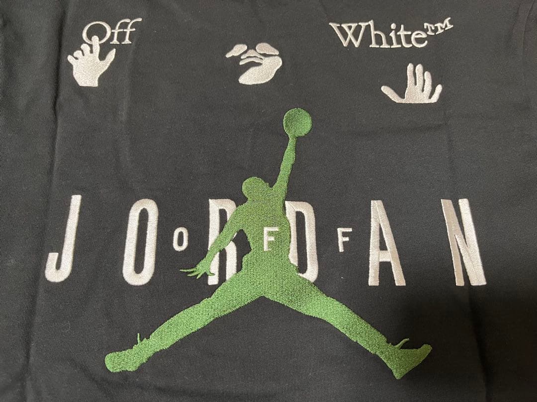 Off-White JORDAN Tシャツ ブラック　新品