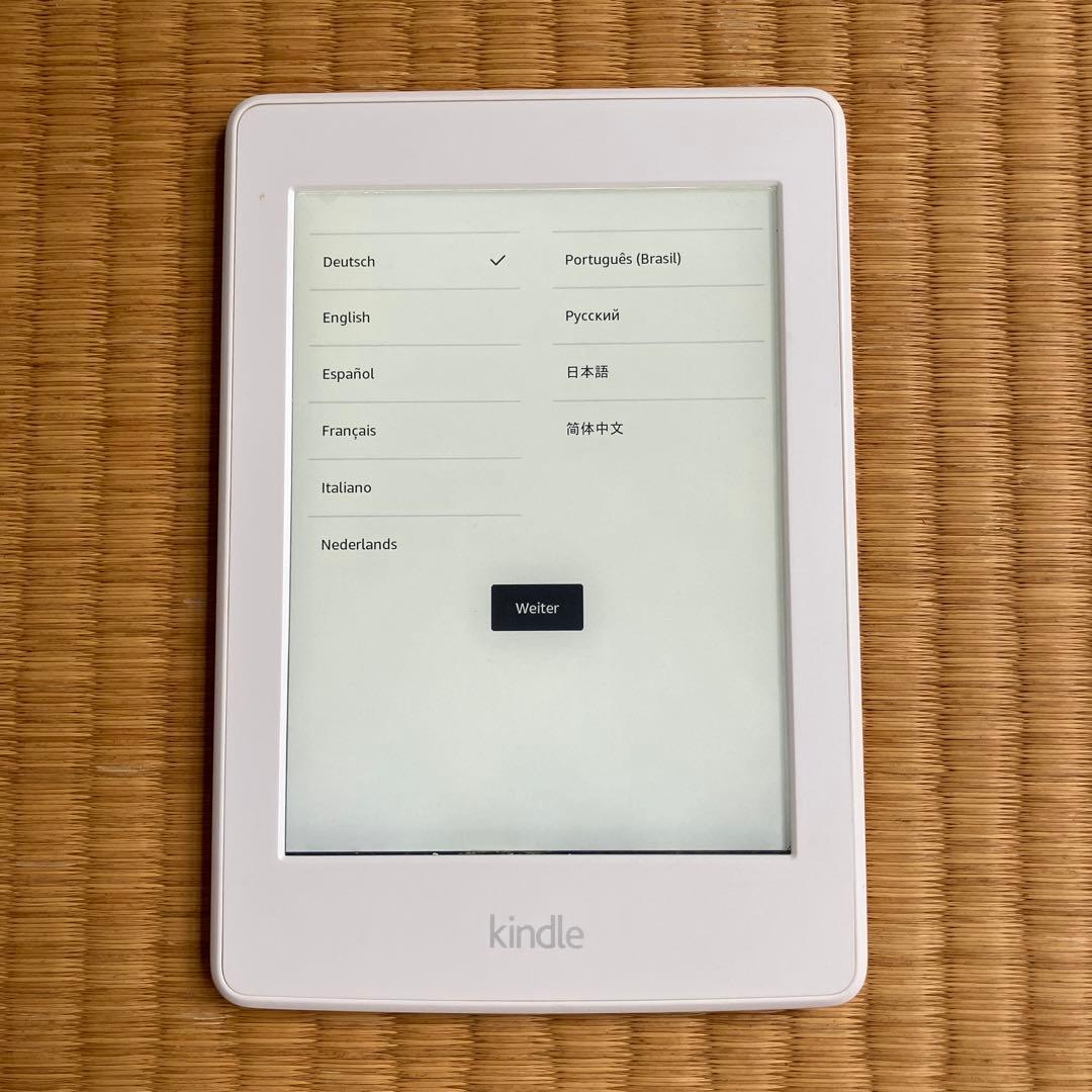 美品Amazon Kindle Paperwhite 32GB本体 ホワイト