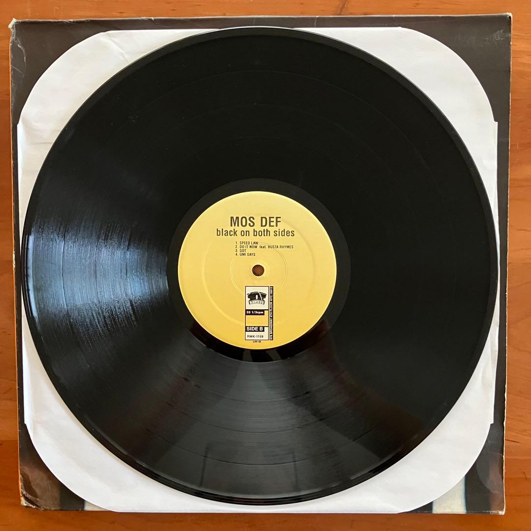 USオリジナル盤 MOS DEF「BLACK ON BOTH SIDES」2LP