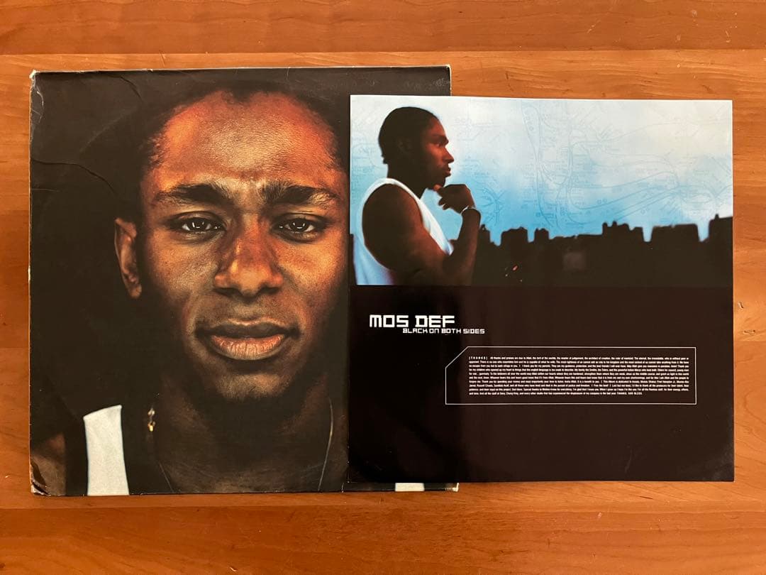 USオリジナル盤 MOS DEF「BLACK ON BOTH SIDES」2LP
