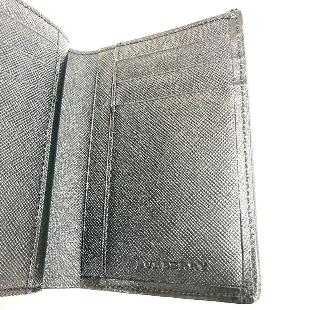 ▲バーバリー　二つ折り財布