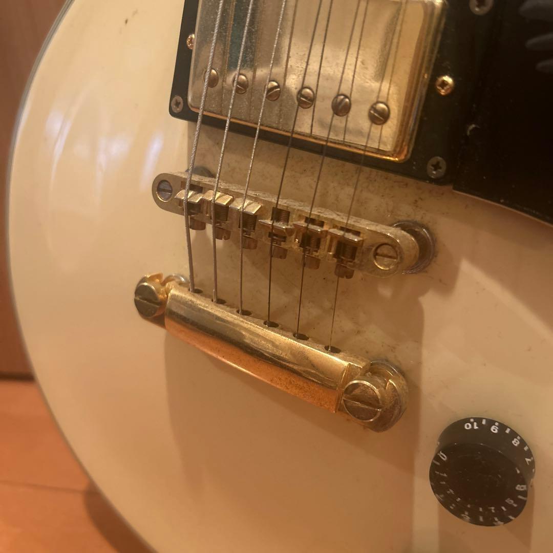 Photo Genic エレキギター 白 クリームハムバッカー搭載