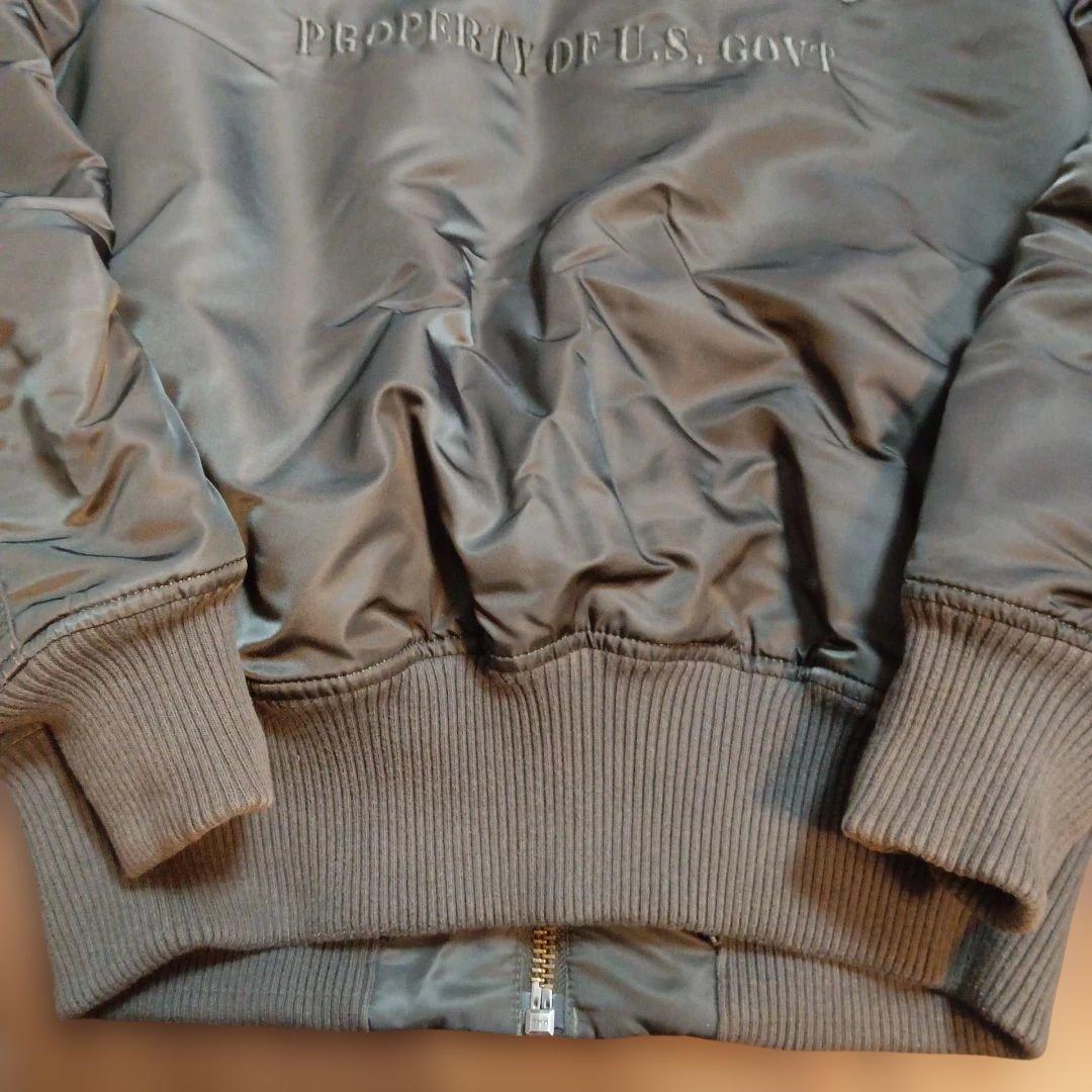ALPHA INDUSTRIES MA-1 フライトジャケット オリーブ