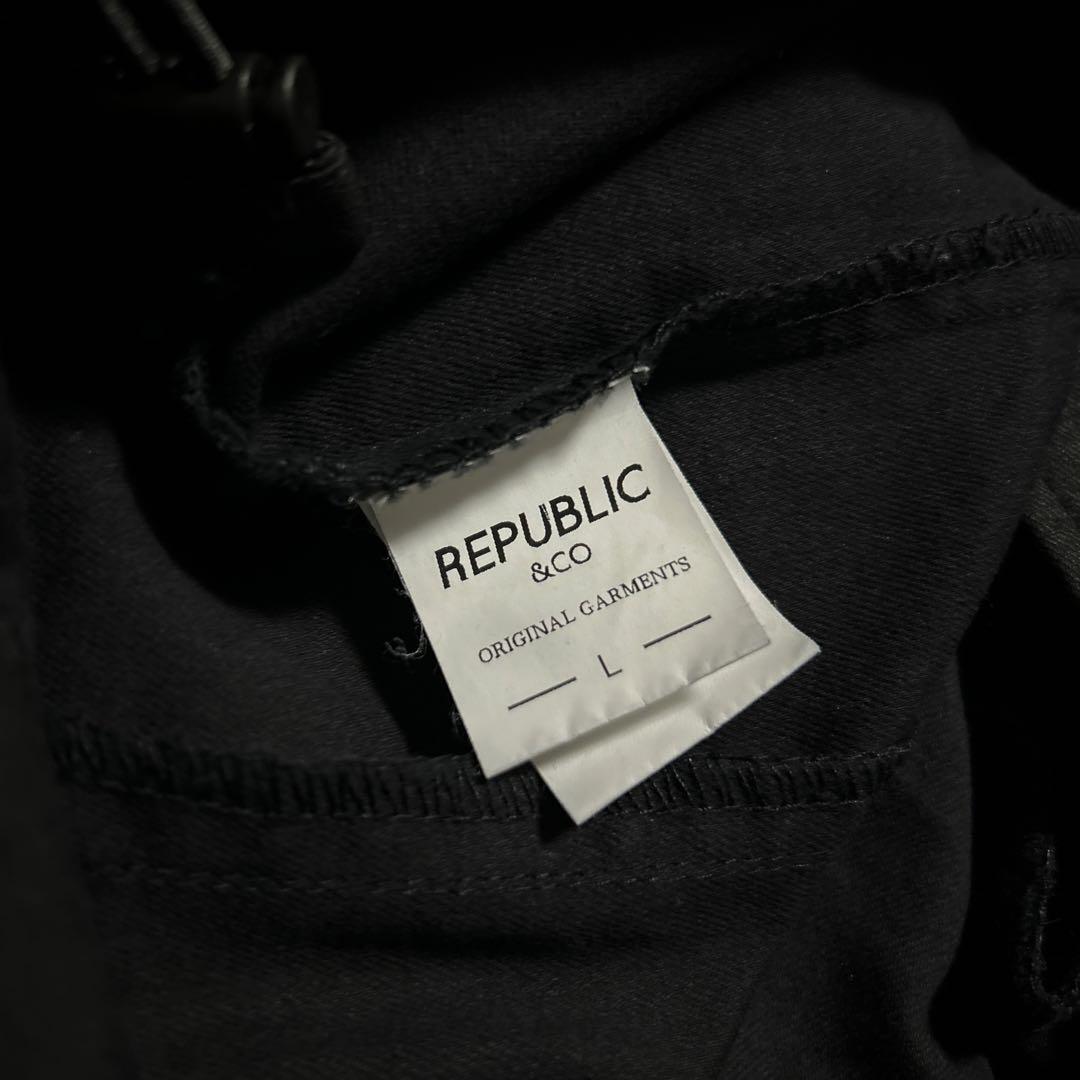 REPUBLIC&CO コーチジャケット \"Black\"