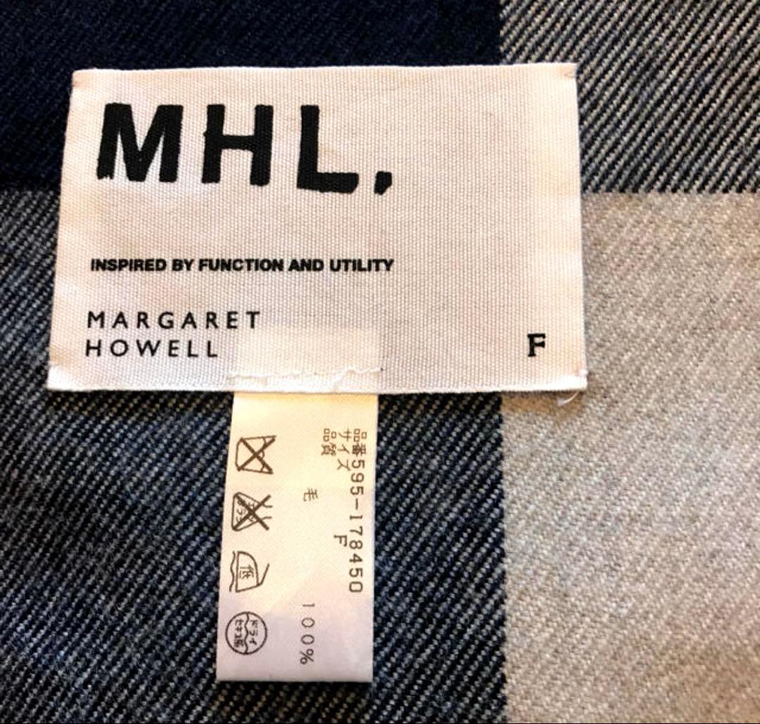 マーガレットハウエル　woolストール　MHL