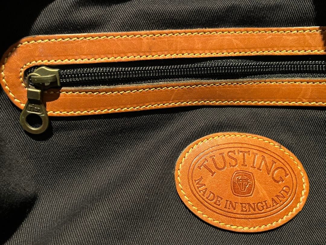 Tusting レザー ボストンバッグ