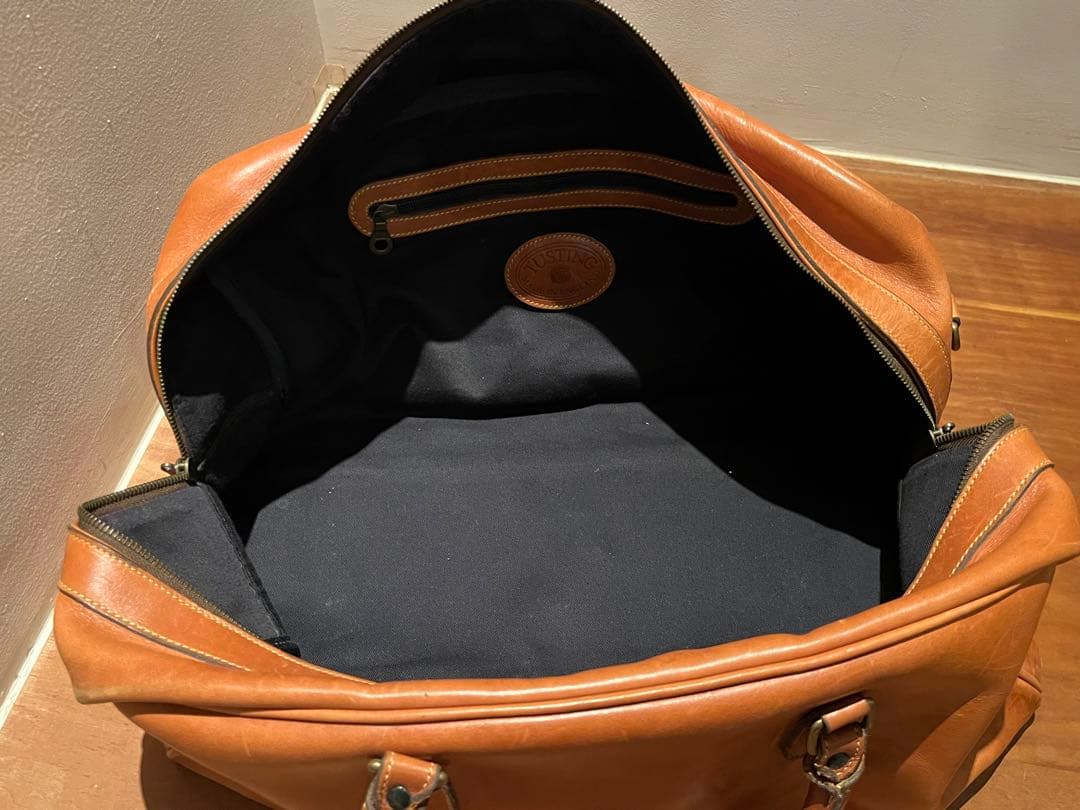 Tusting レザー ボストンバッグ