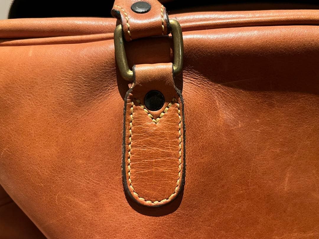 Tusting レザー ボストンバッグ