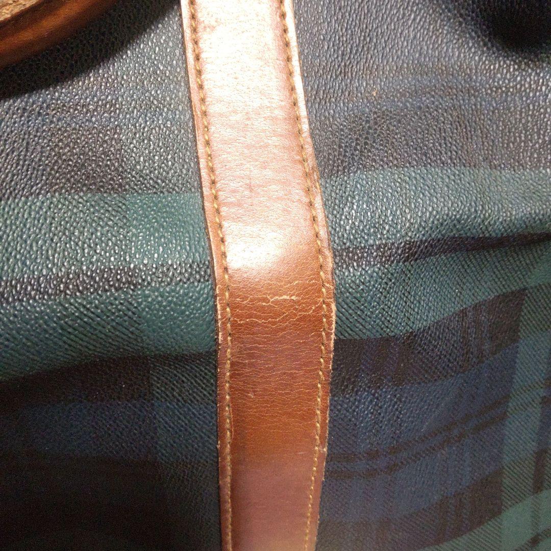 Polo Ralph Lauren ボストンバッグ　旅行鞄　 緑チェック　大