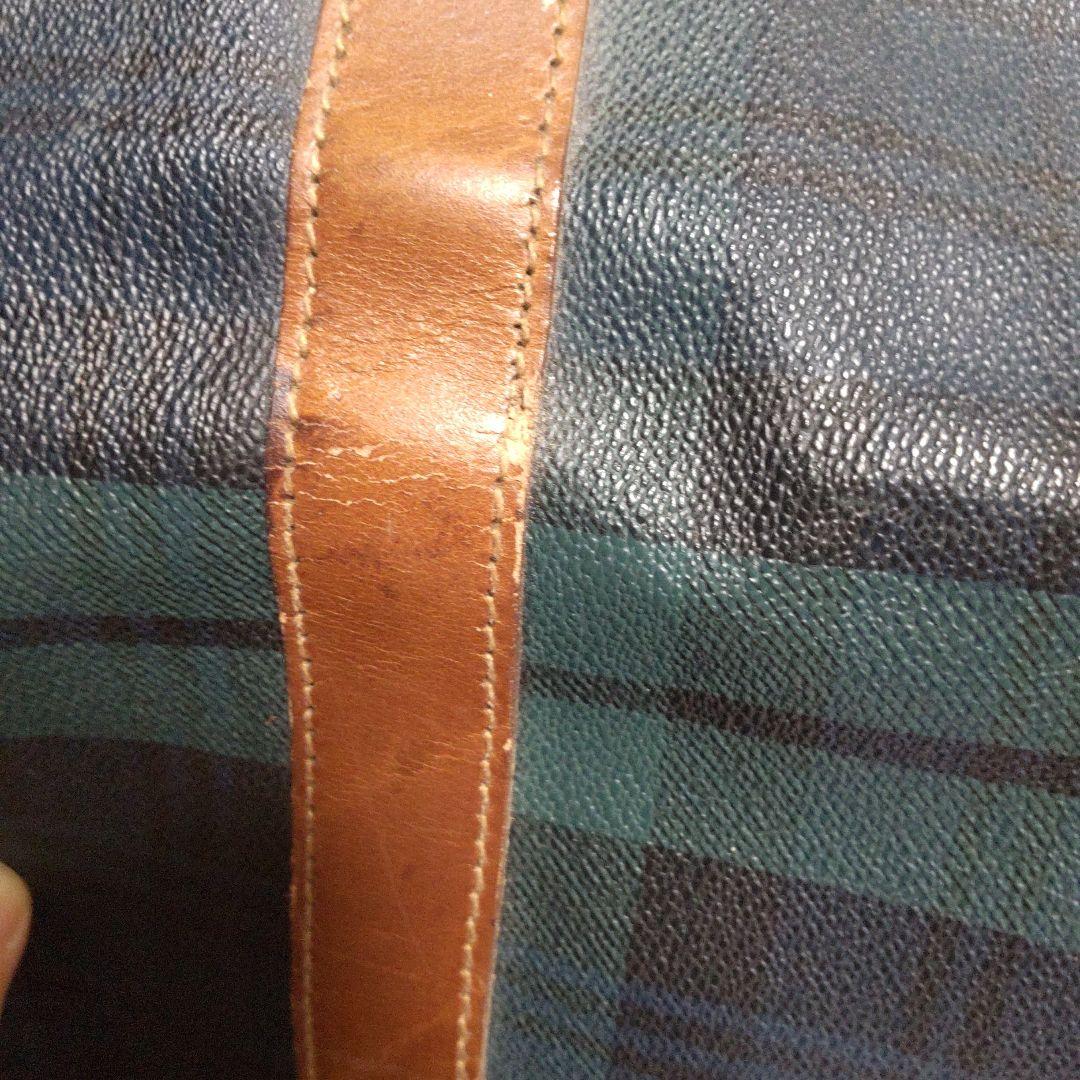 Polo Ralph Lauren ボストンバッグ　旅行鞄　 緑チェック　大