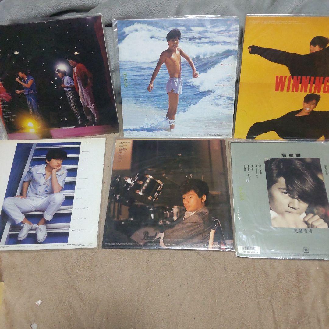 近藤真彦 　LP レコードセット ７枚