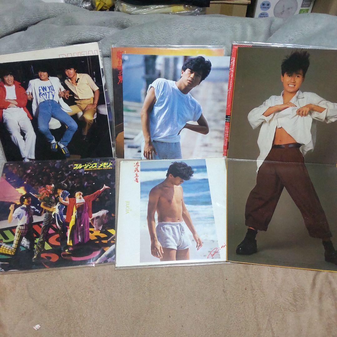 近藤真彦 　LP レコードセット ７枚