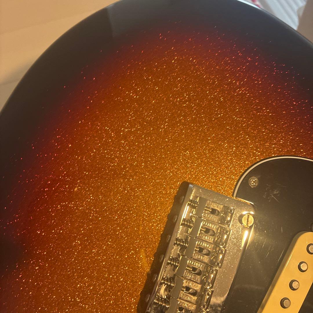 Fender Stratocaster sparkleサンバースト　虎杢