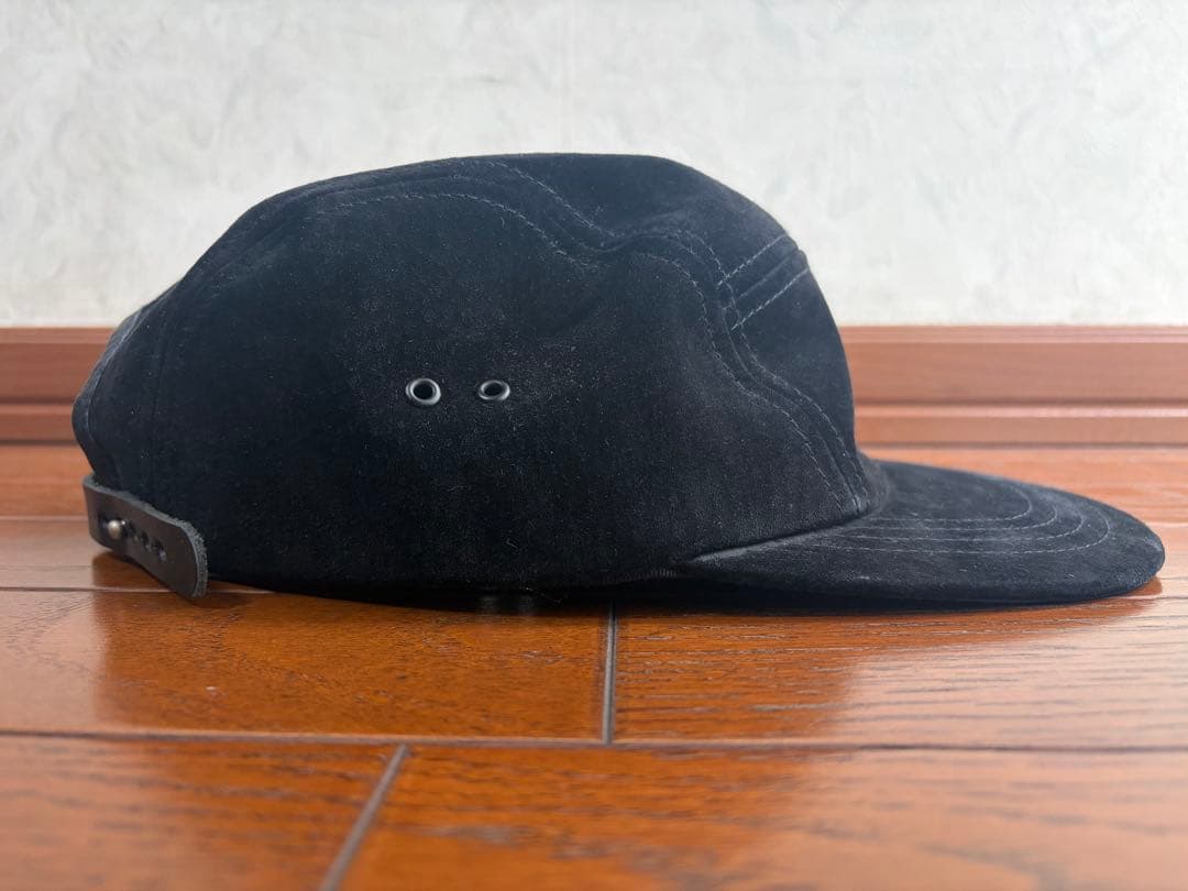エンダースキーマ　ジェットキャップ　ブラック スエード　キャップ