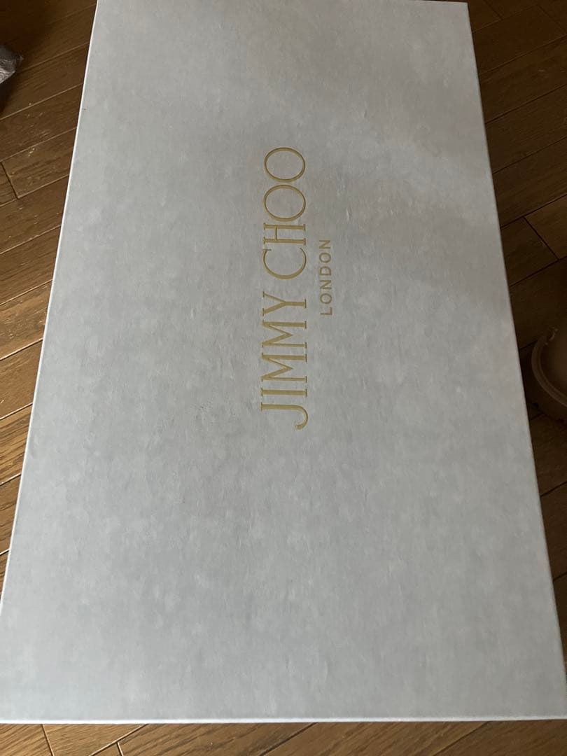 【Fukuske】JIMMY CHOO ベージュ レインブーツ