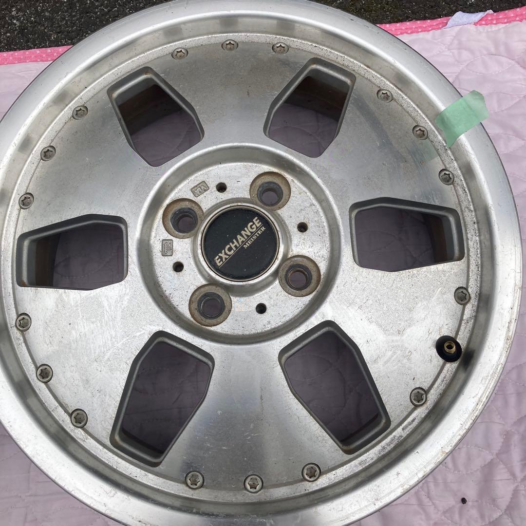 EXCHANGE MEISTER 15インチ 社外ホイール 4穴 ytc-13