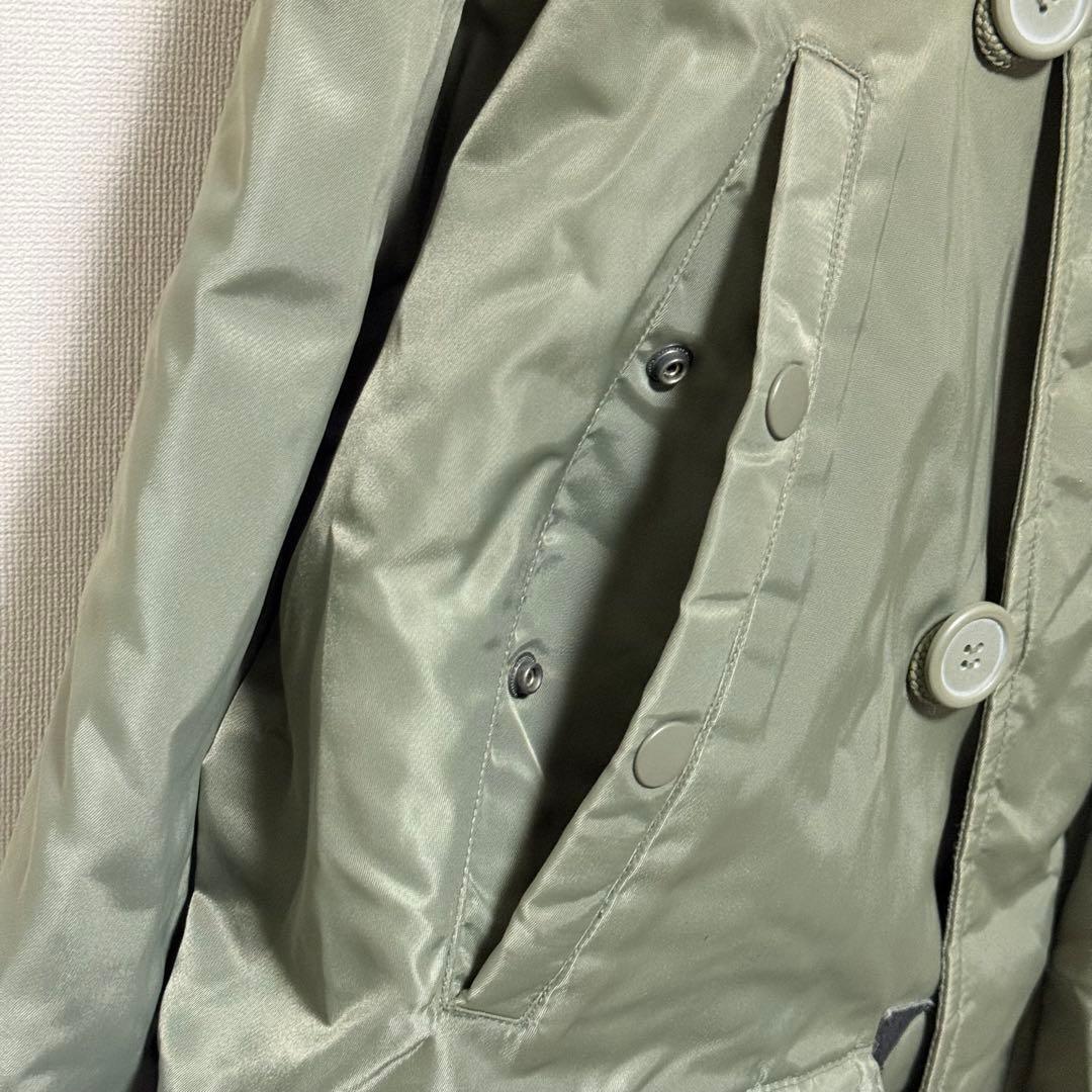 ROLLERGEAR モッズコート M フードボア ファー付き カーキ