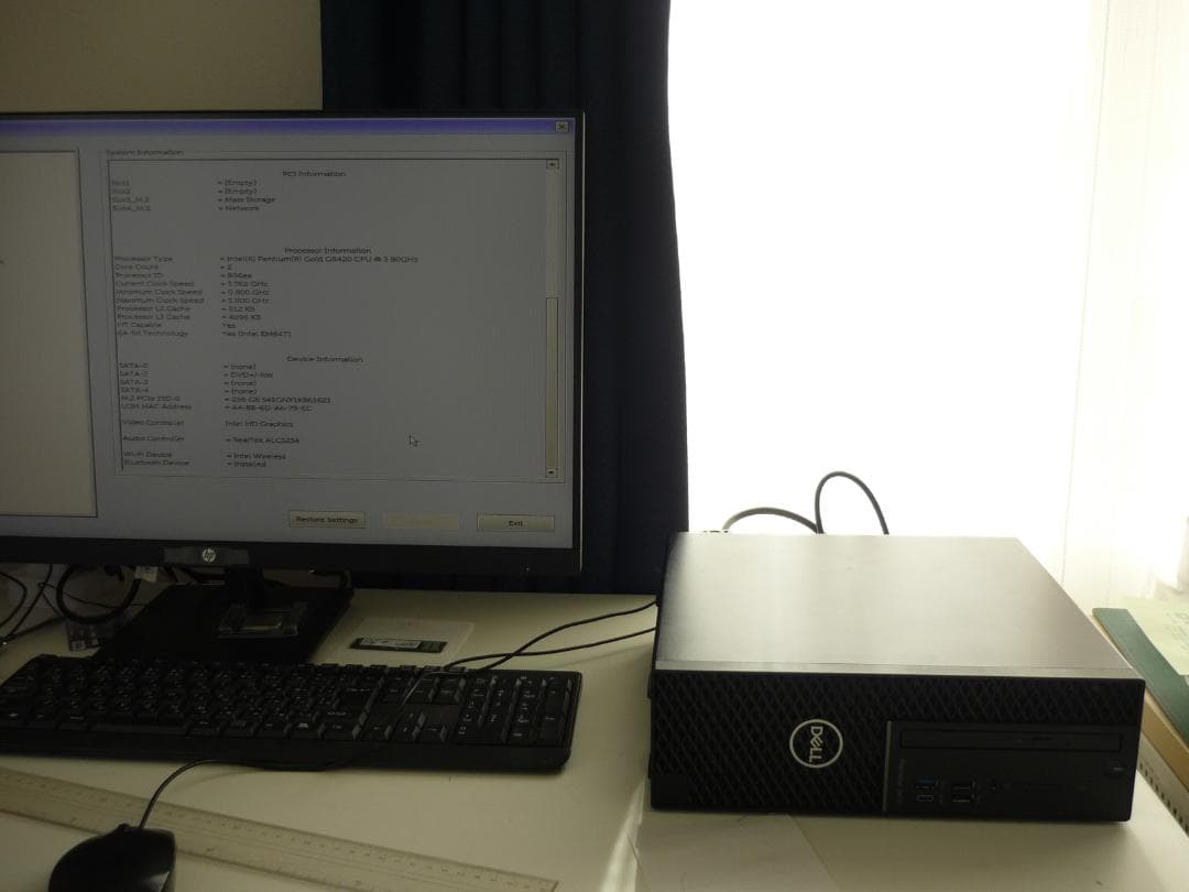 Precision 3431 Pentium G5420/メモリなし/HDDなし