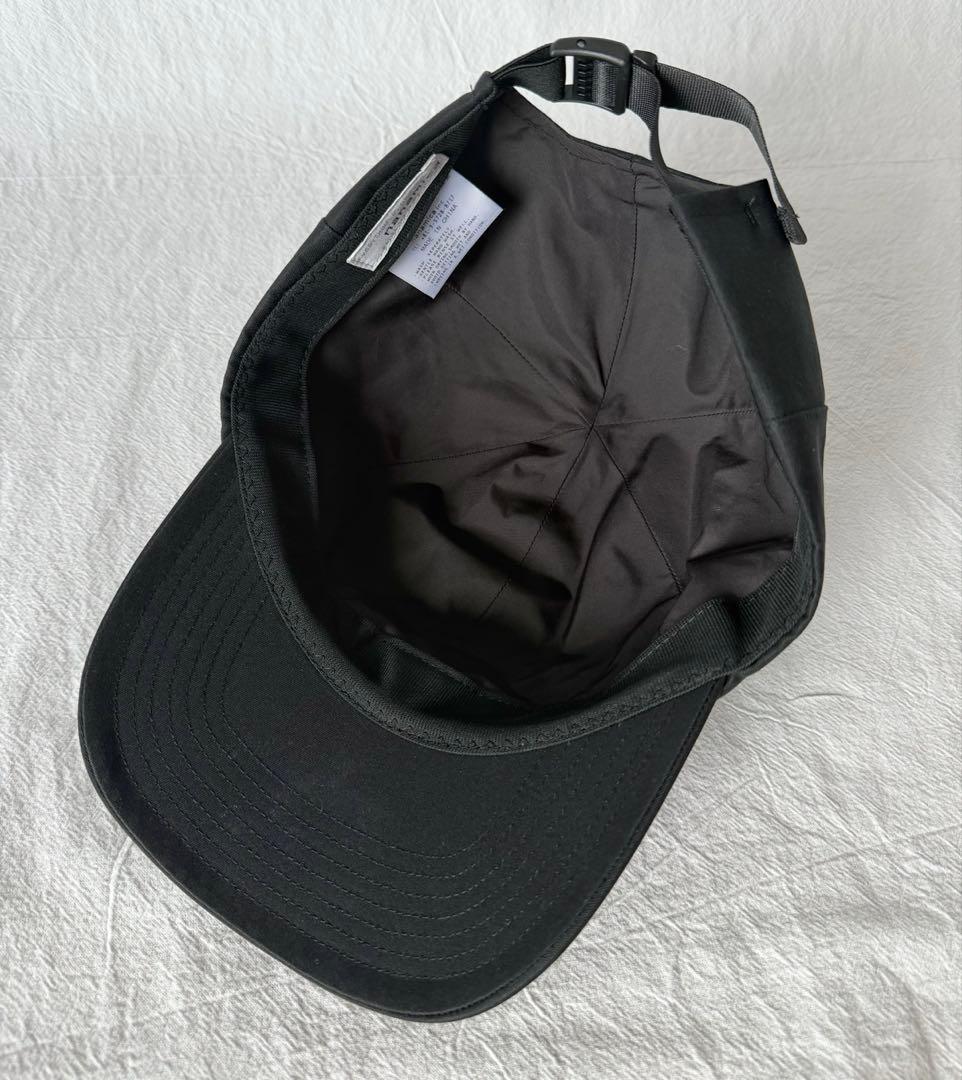 新品nanamica ナナミカ チノツイルキャップ　ブラック