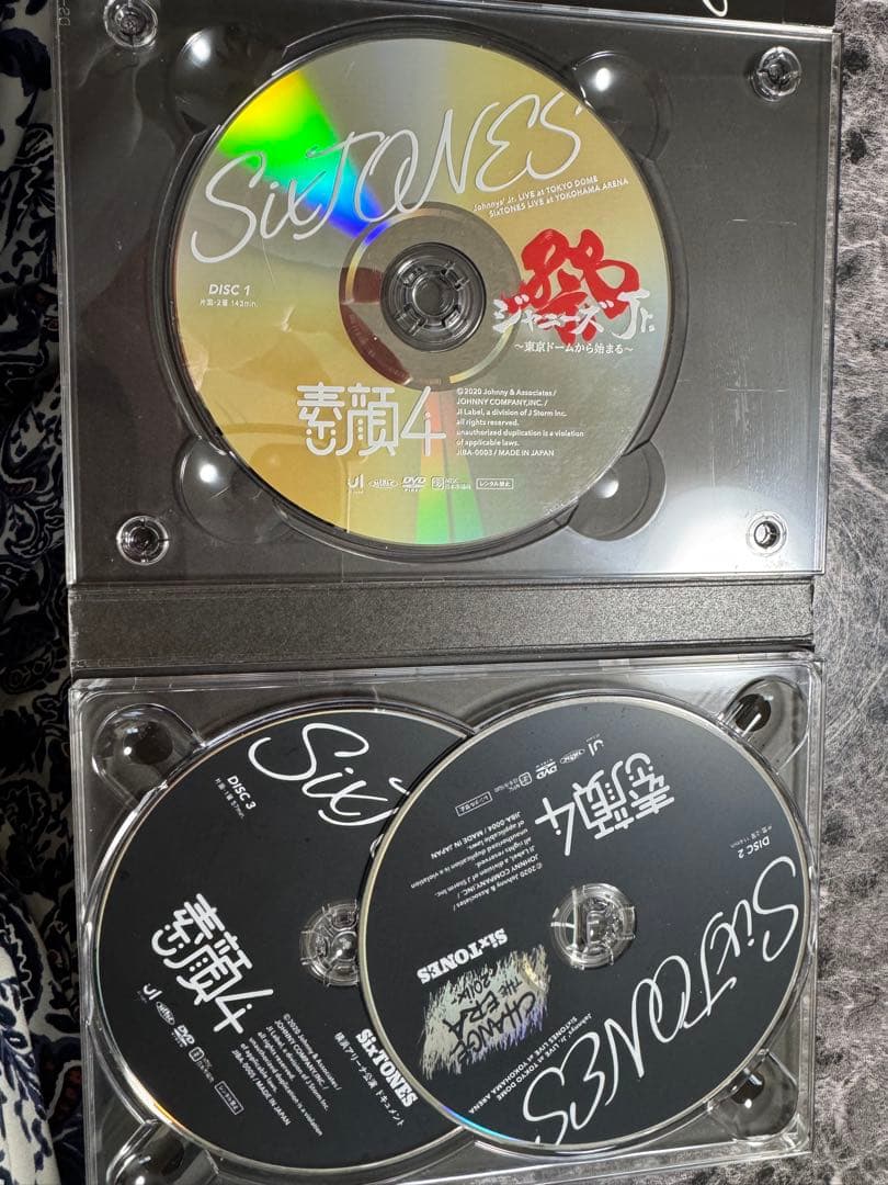 ★限定★【SixTONES】 【素顔シリーズ 】 3枚組DVD ジャニーズ
