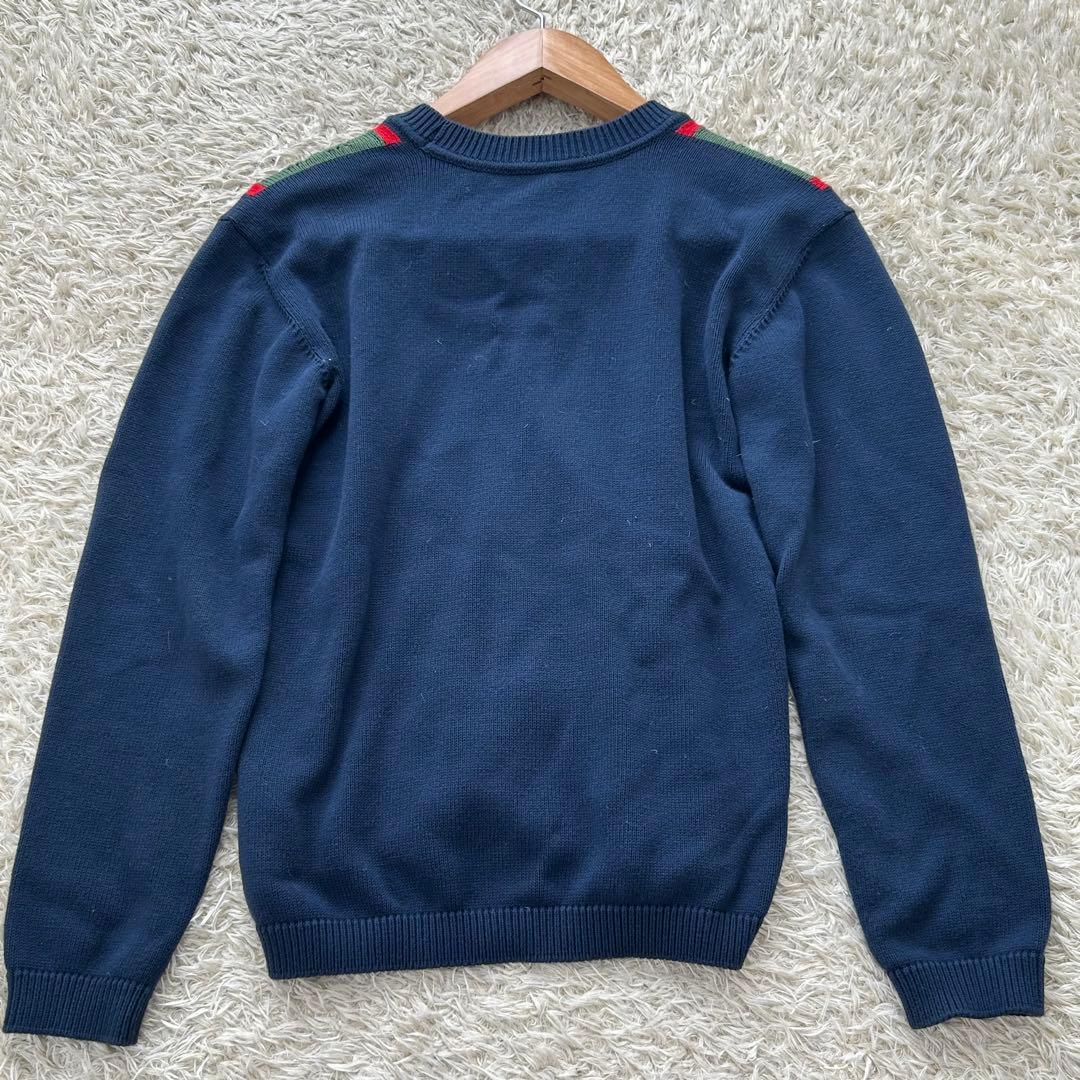 希少✨ グッチ ニット カーディガン シェリーライン M位 GG シェルボタン