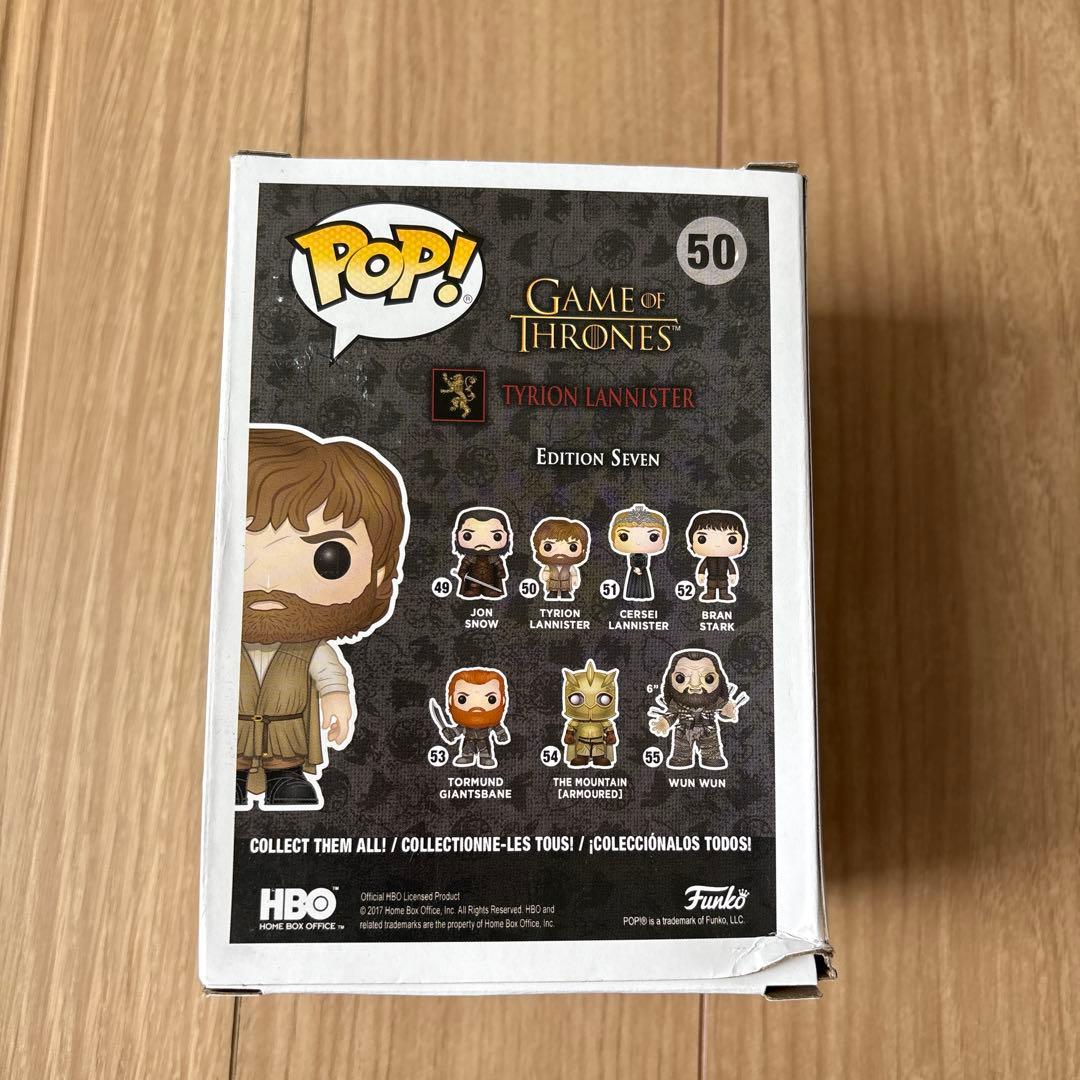 Funko Pop！GAME OF THRONES Tyrion