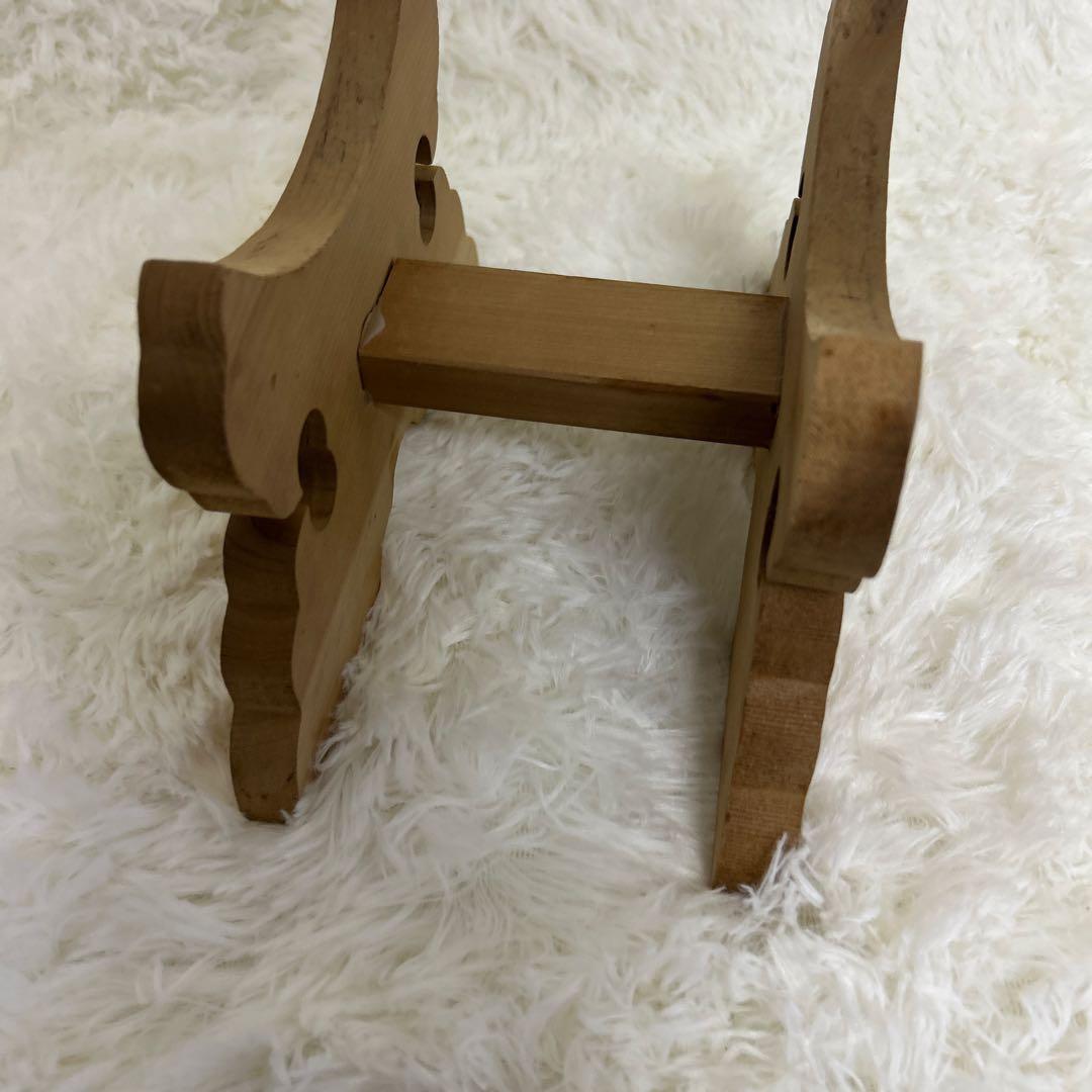 【良品】飾り太鼓　和太鼓 バチ付き　台座付き　直径約16cm