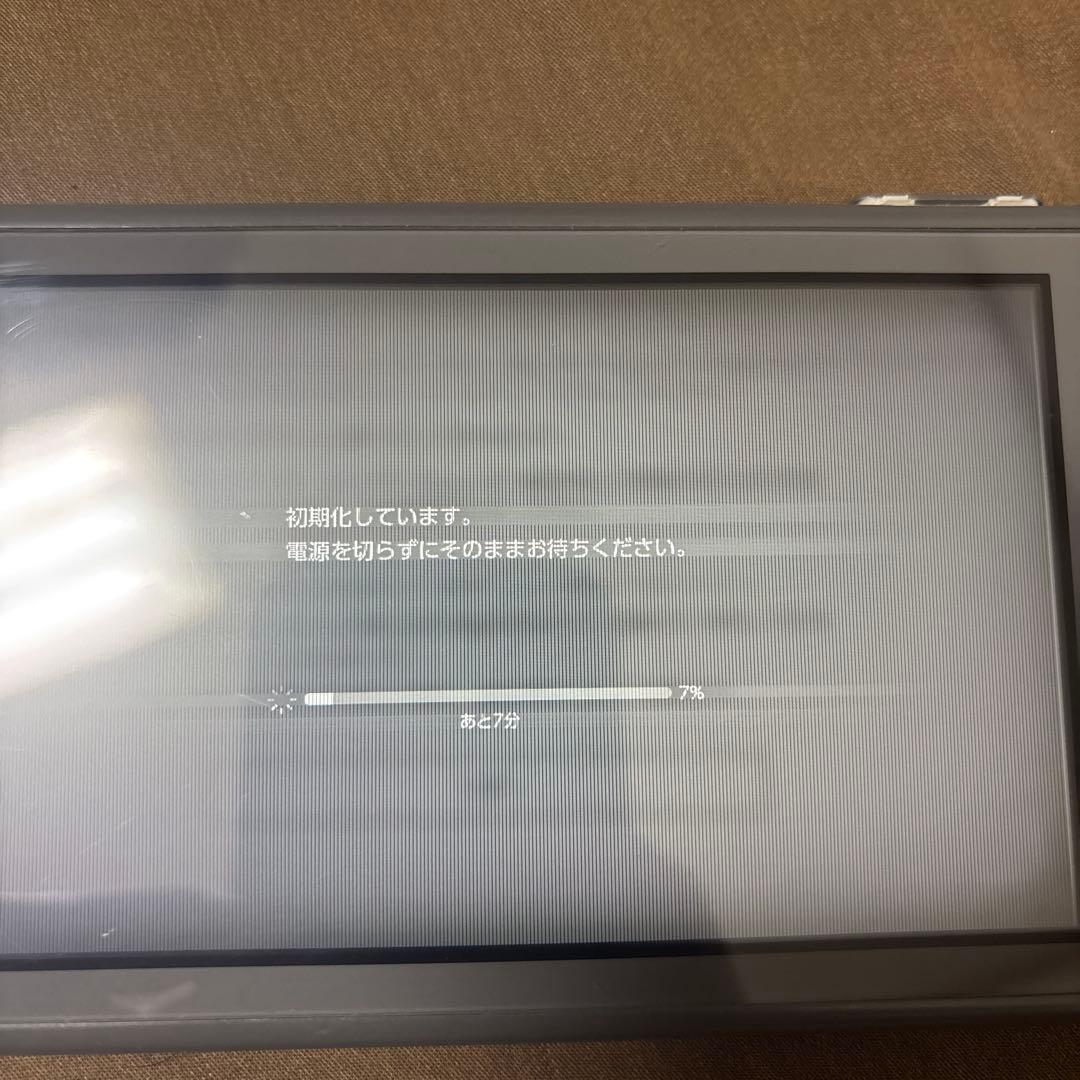 ほ*ゃ様 Nintendo Switch Lite ブラック 画面に線あり 本体