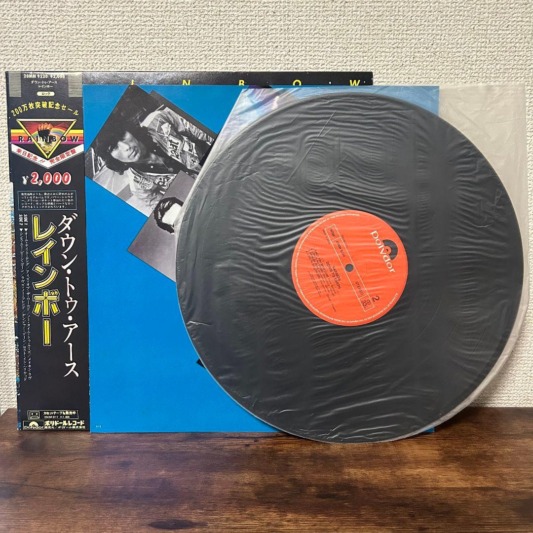 RAINBOW レインボー レコード 4組セット DOWN TO EARTH 他