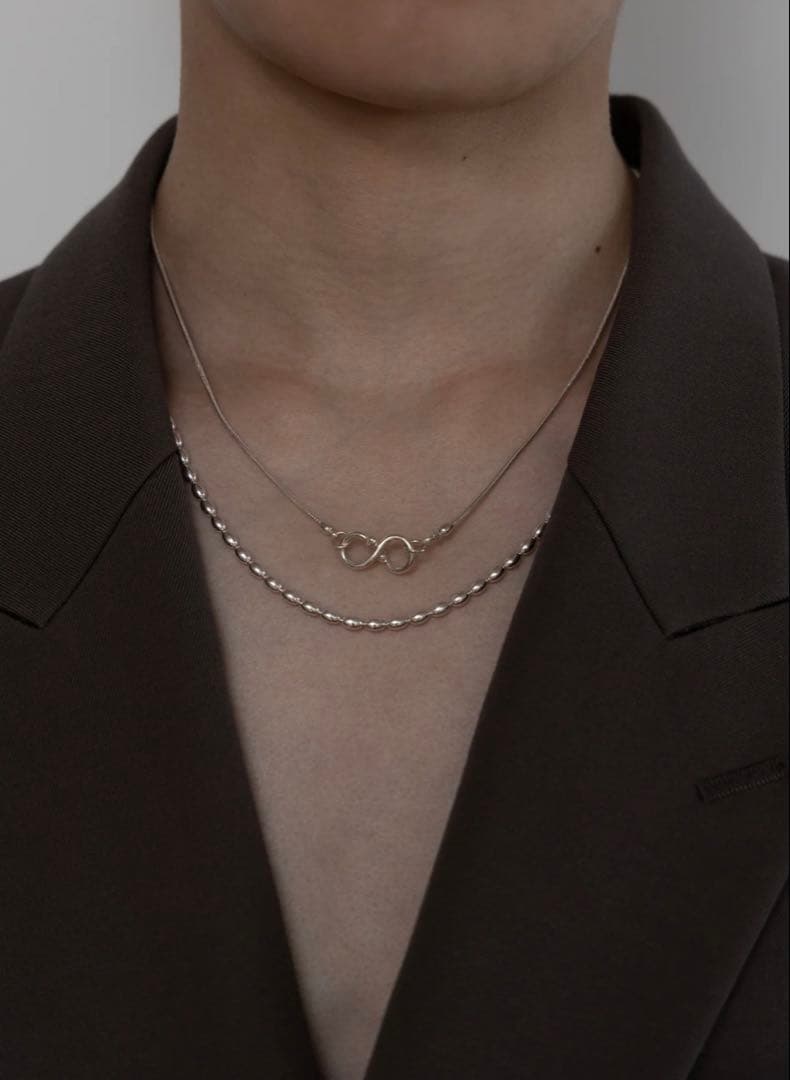 h'eres INES 08 NECKLACE here's ヒアーズ 45cm