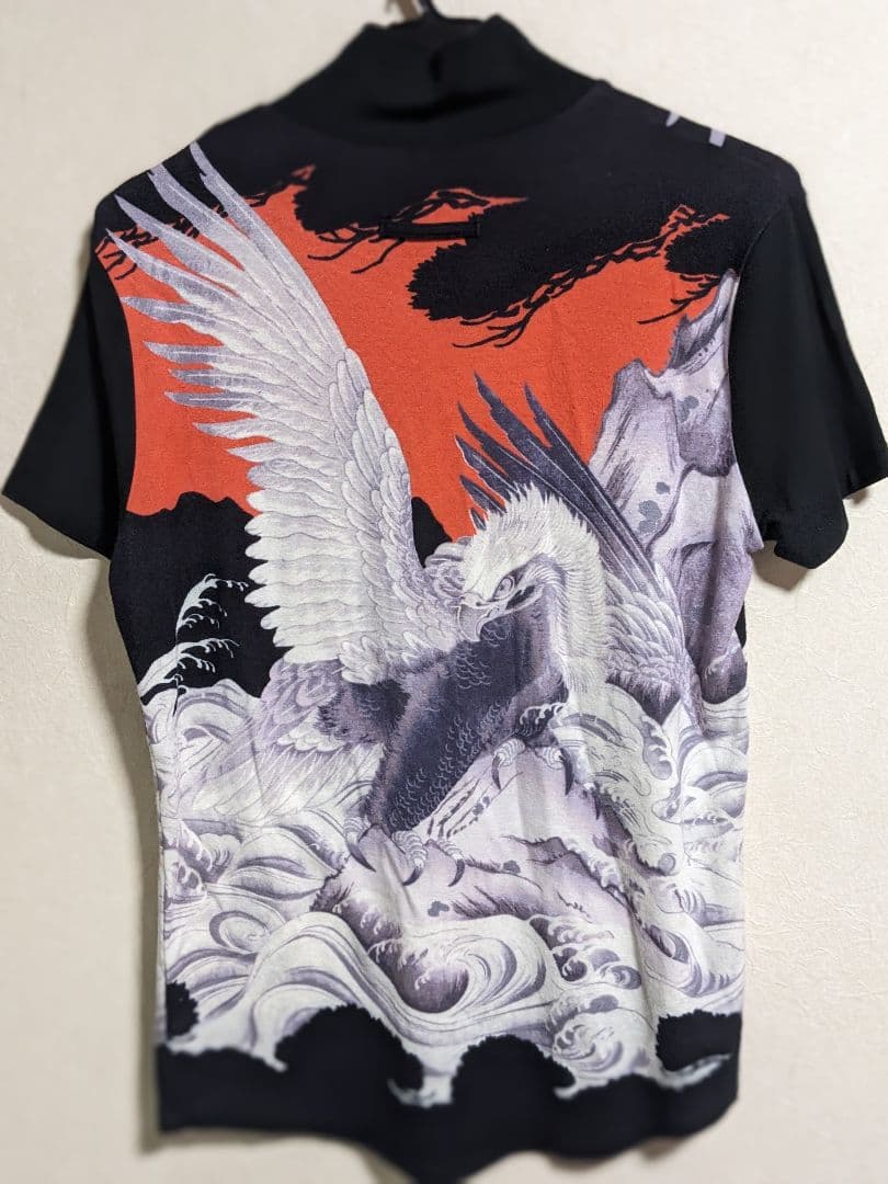 ジャンポール・ゴルチエ　メンズ　アートプリントシャツ