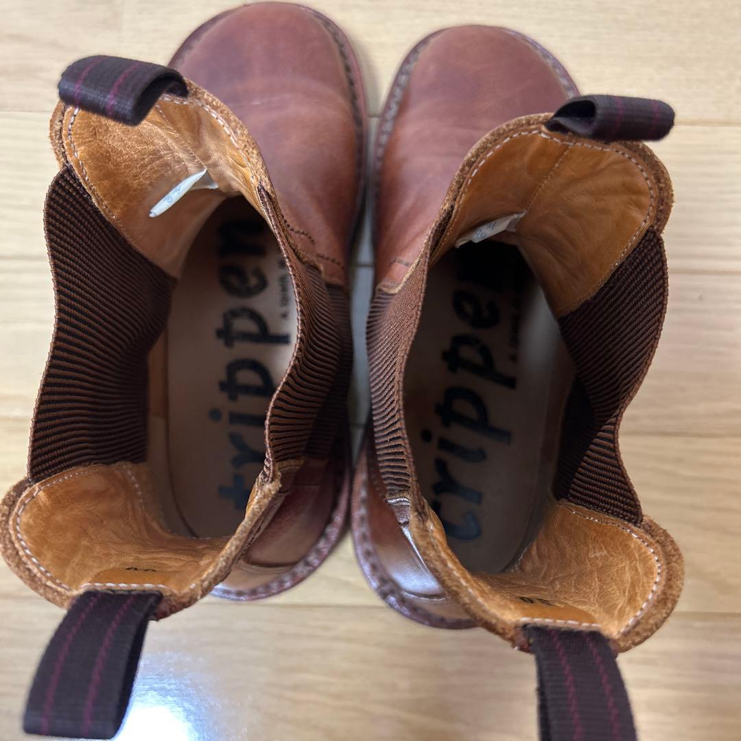 【最後の値下げ】trippen トリッペン チェルシー サイドゴアブーツ 36