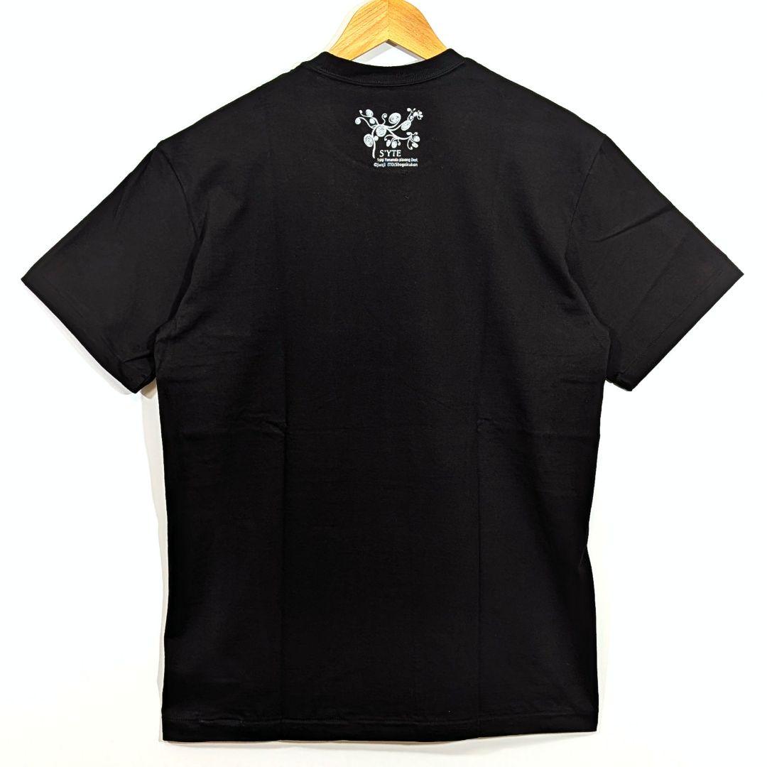 ヨウジヤマモト×うずまき 五島桐絵花柄 Tシャツ Mサイズ ブラック 新品