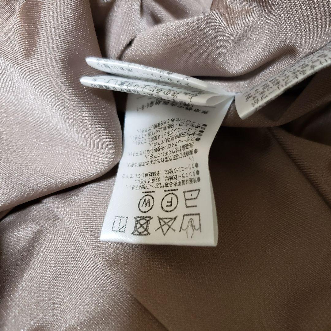 FOXEY New York フリルワンピース　プリーツ　Aライン　スリーブ袖