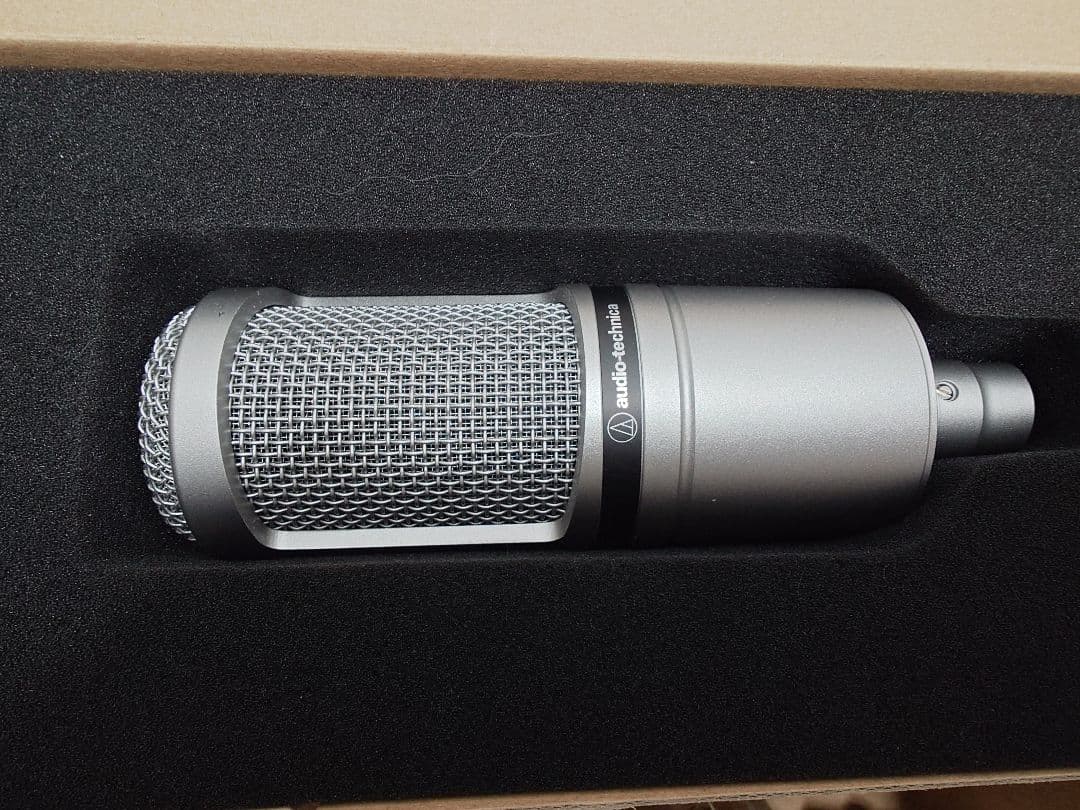 audio-technica AT2020 Amazonモデル(ガンメタリック)