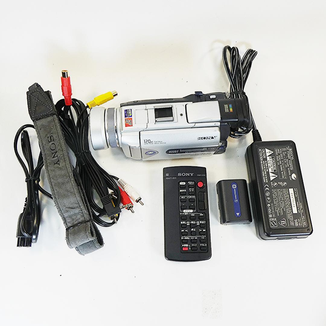 ソニーDCR-TRV50 【動作良好】MiniDV ビデオカメラ　ダビングに最適