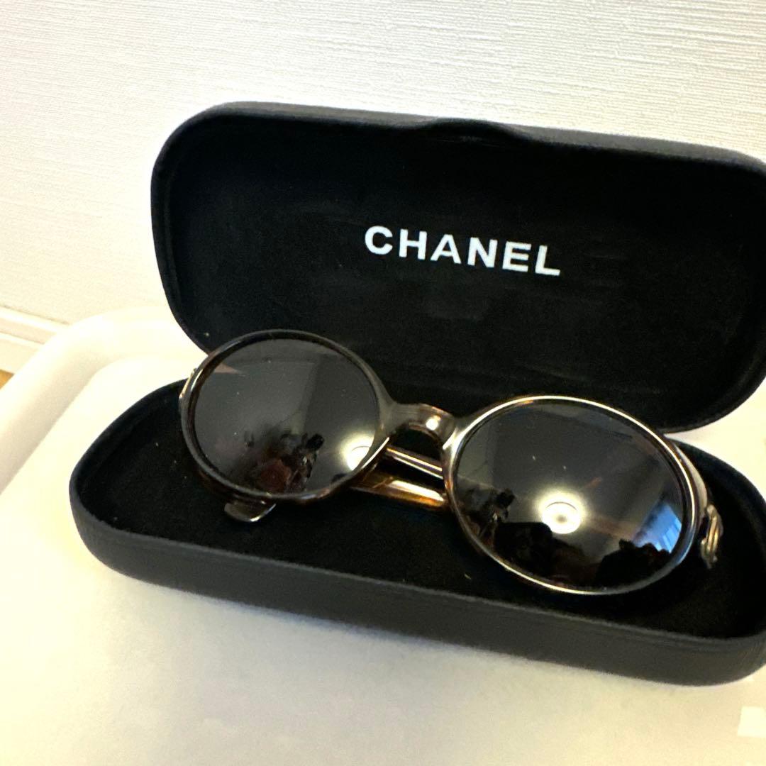 CHANEL ☆ココマーク サングラス ブラウン