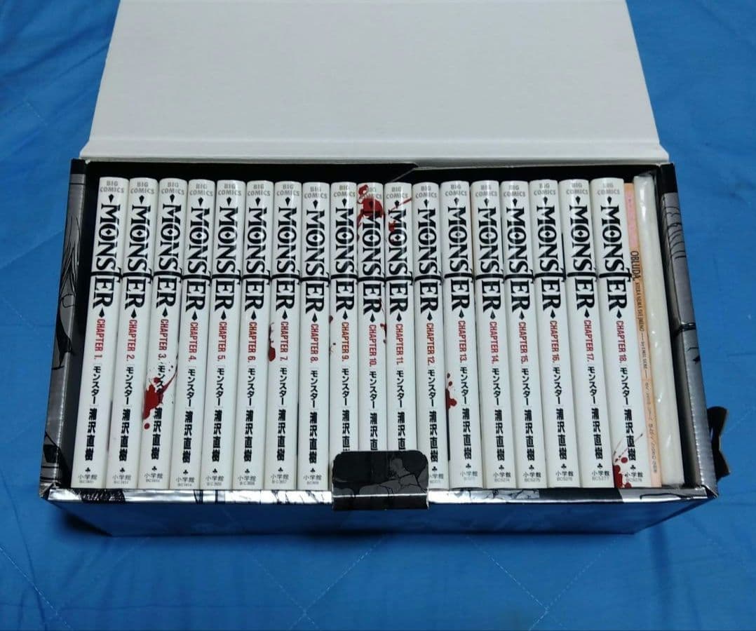 激レア！MONSTER 全巻 完結記念限定BOX 特典完備 浦沢直樹 収納BOX