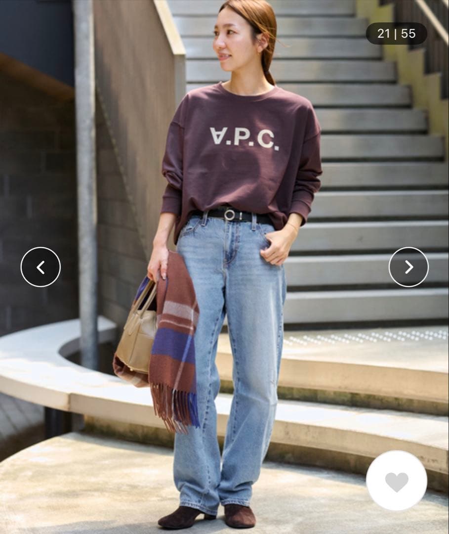 【ママ】LEVI'S BAGGY DAD BARREL：デニムパンツ
