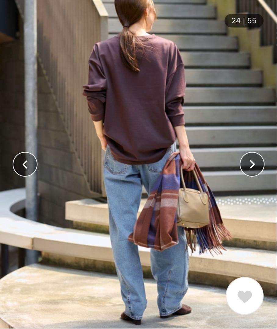 【ママ】LEVI'S BAGGY DAD BARREL：デニムパンツ