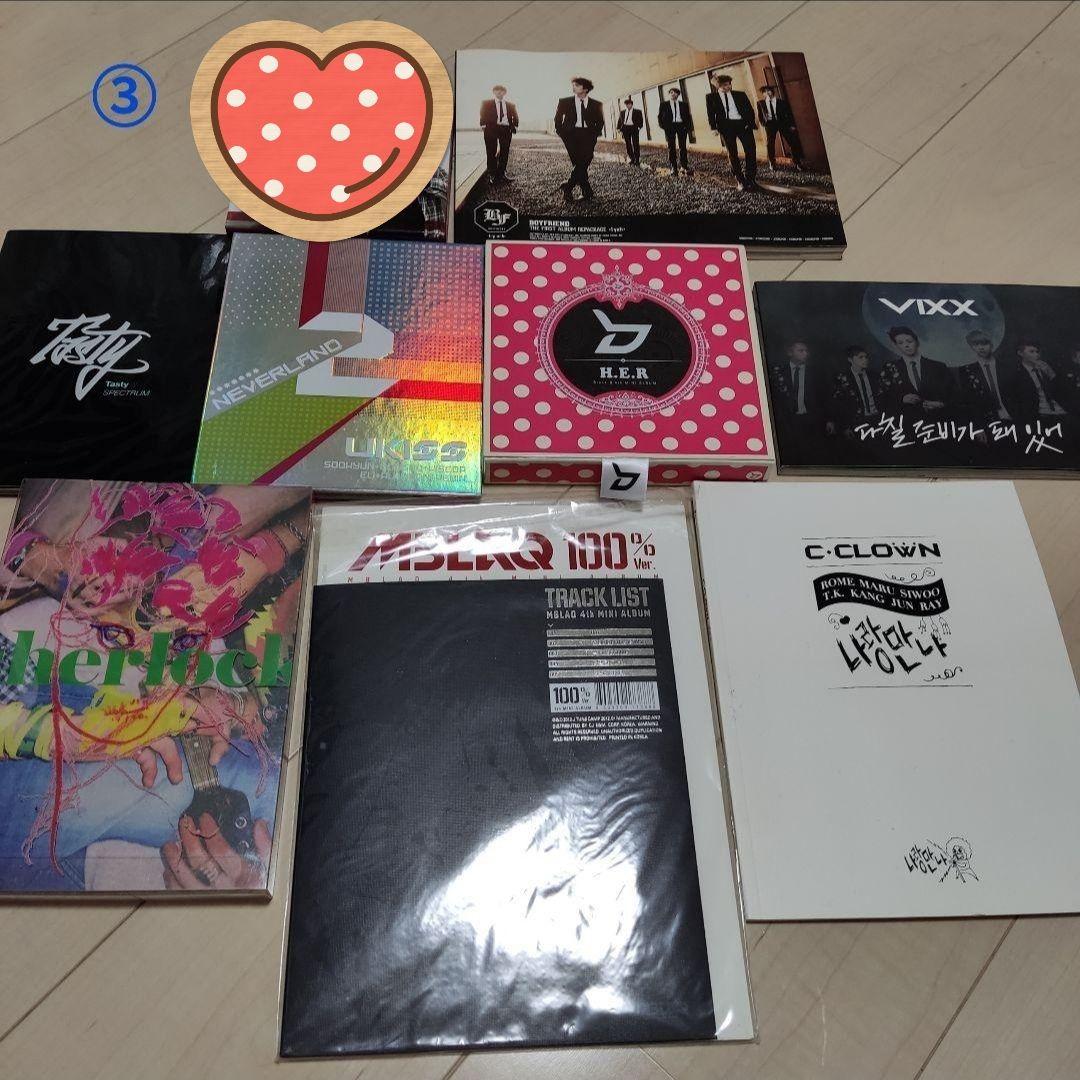 K-POP CD DVD まとめ売り バラ売り対応可