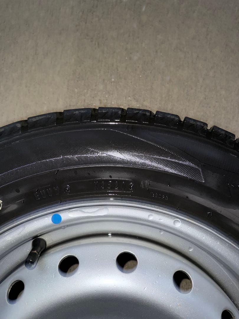 ソリオ　スタッドレス　165/70R14　20年製　タイヤホイールセット